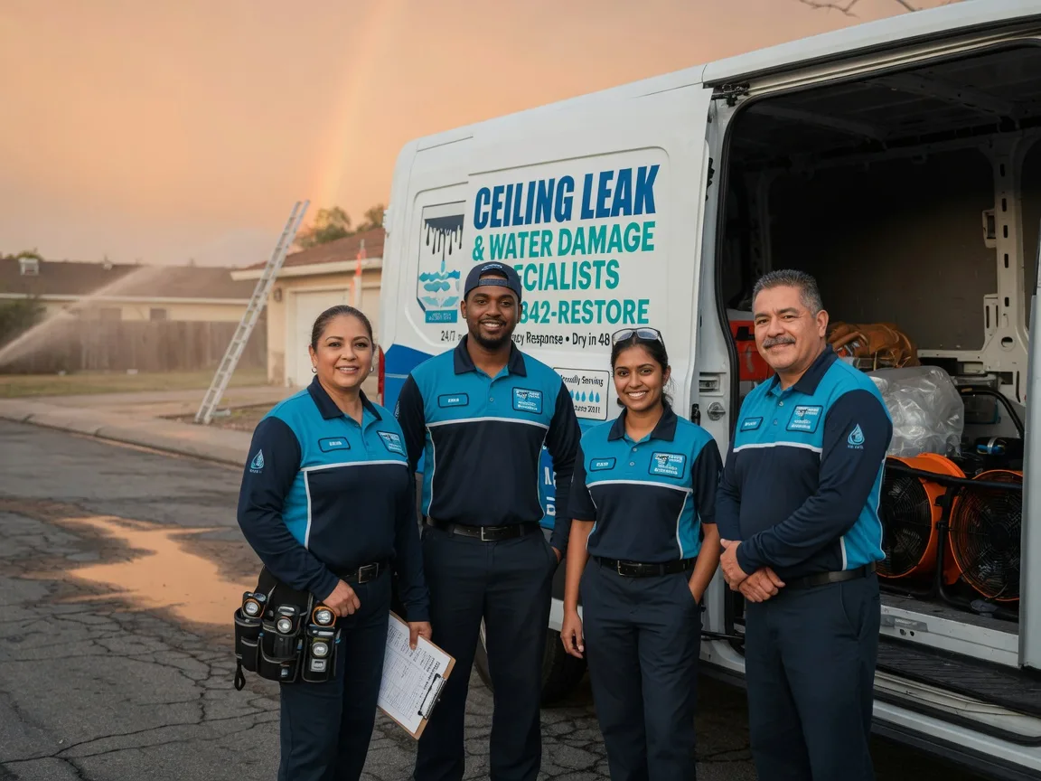 Ceiling Leak Cleanup company in Tilton, NH