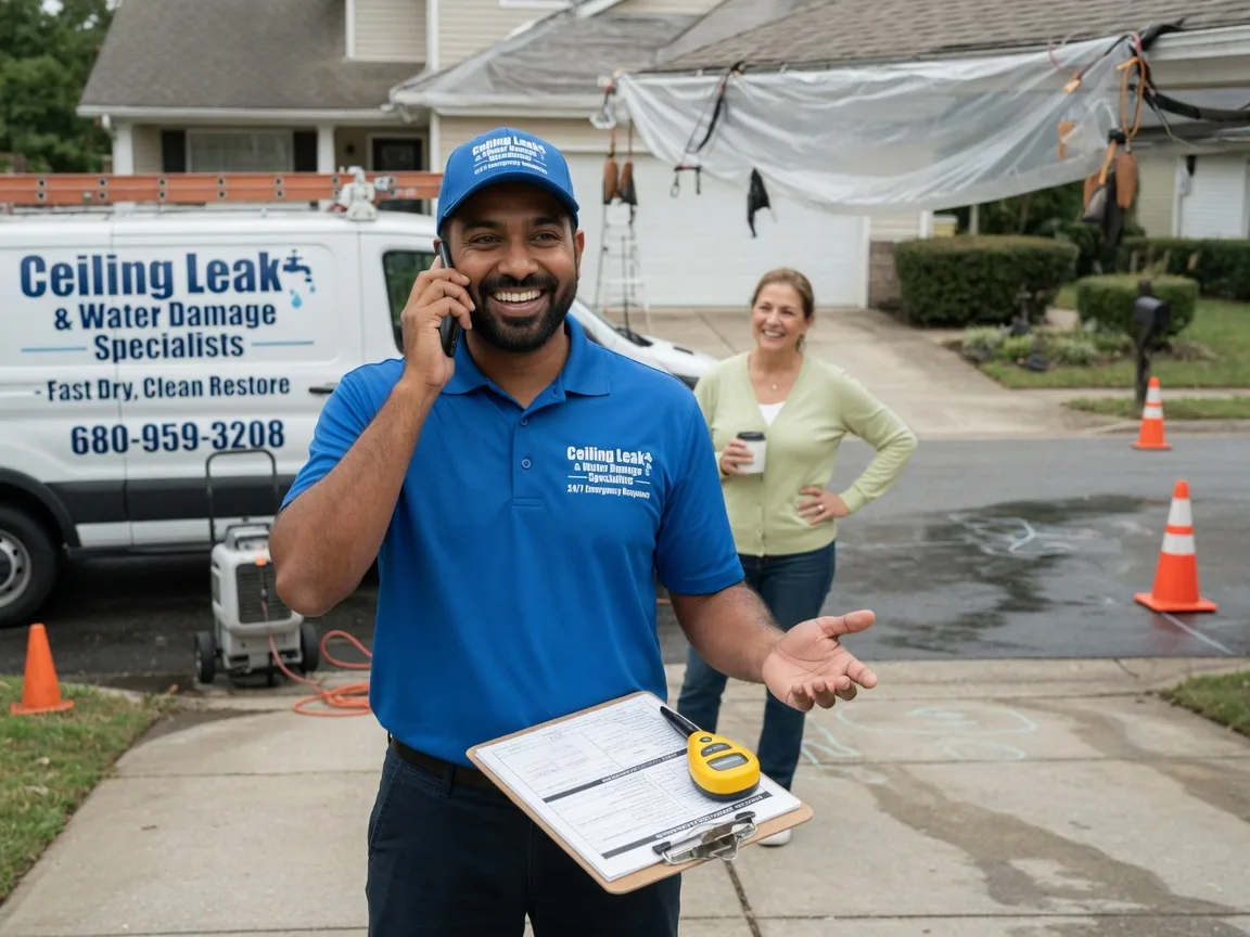 Ceiling Leak Cleanup Tilton, NH FAQs